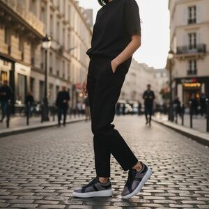 John Richmond: RHINESTONE LOW-TOP SNEAKER 🇬🇧